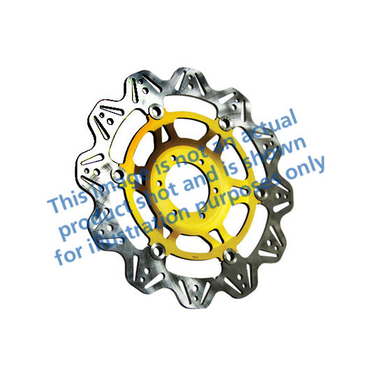 Brzdový kotúč EBC VR841GLD zlatá