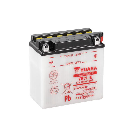 Yumicron battery NO ACID YUASA YB7L-B