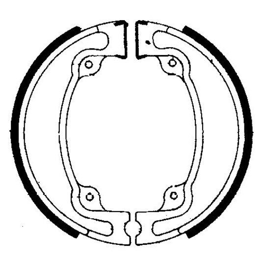 Brzdové čeľuste FERODO 225129046