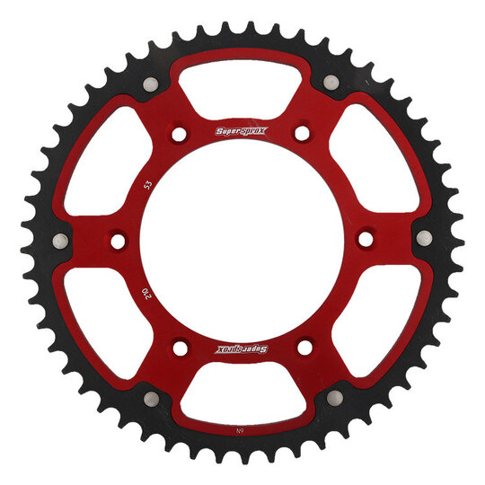 Reťazová rozeta SUPERSPROX STEALTH RST-210:53-RED červené 53T, 520