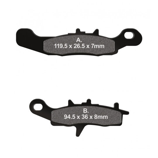 Brzdové obloženie EBC FA349R