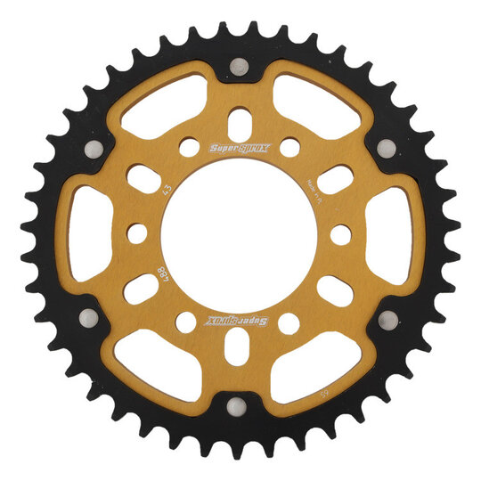 Reťazová rozeta SUPERSPROX STEALTH RST-488:43-GLD zlatá 43T, 530
