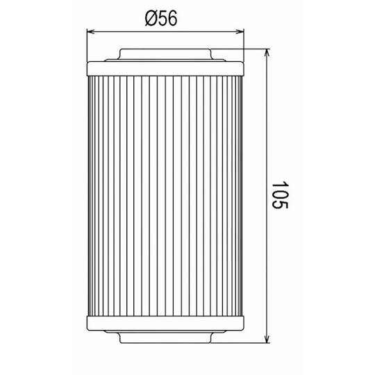 Olejový filter CHAMPION COF456 100609925