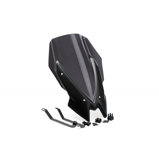 Plexi na motorku PUIG NEW. GEN TOURING 3865F tmavá dymová