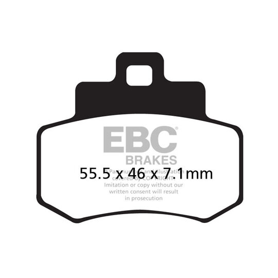 Brzdové obloženie EBC SFA356HH