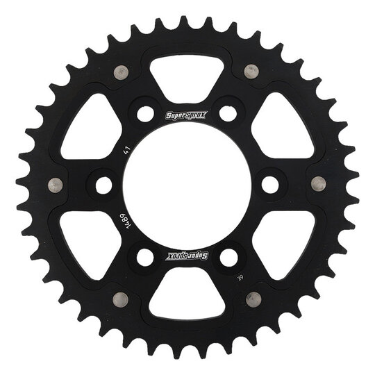 Reťazová rozeta SUPERSPROX STEALTH RST-1489:41-BLK čierna 41T, 525