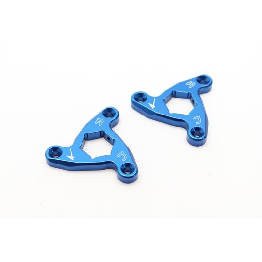 Hviezdicové ovládanie predpätia  pružín vidlice 4RACING GFS17 modrá