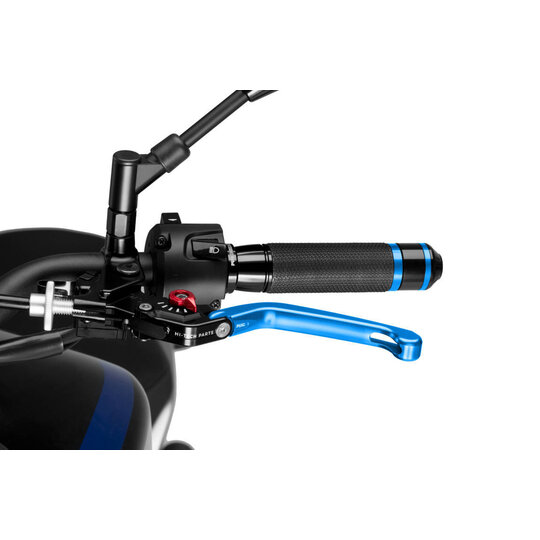 Páčka spojky bez adaptéra PUIG 3.0 210AR skladacie modrá/červená