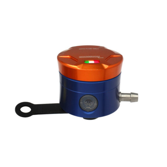 Nádržka na  brzdovú kvapalinu ACCOSSATO CNC-worked straight bracket included oranžová