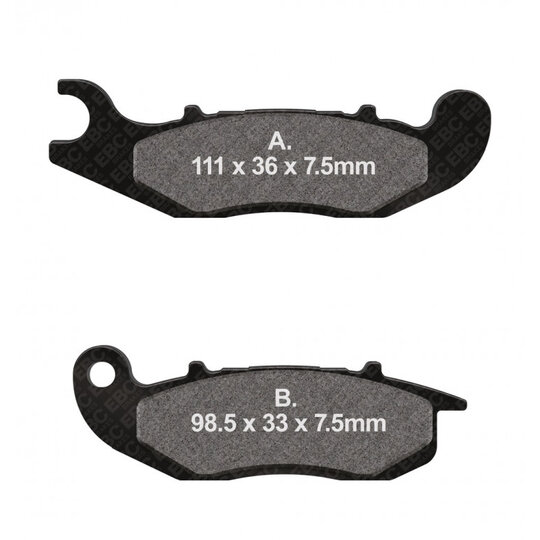 Brzdové obloženie EBC FA465R