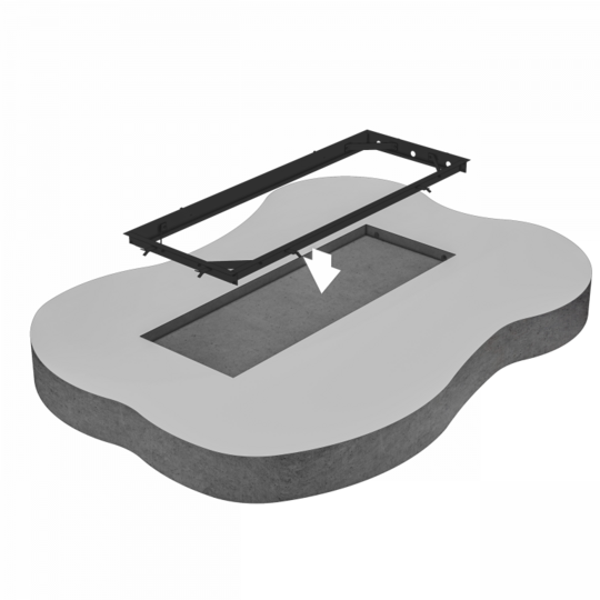 podlahový rám LV8 GOLDRAKE DARK CUSTOM EGHCH803 pre GOLDRAKE 803HCFE