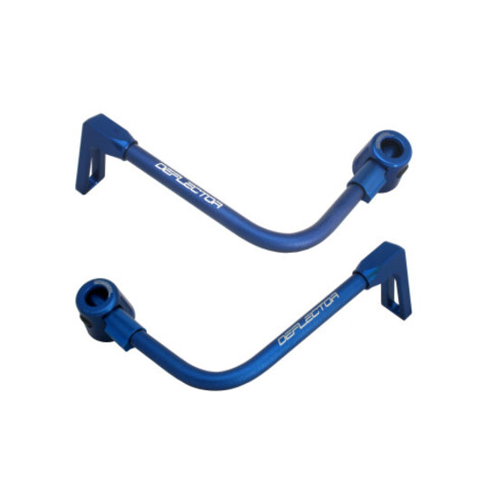 Lever guard ACCOSSATO with blue hose and joint right + left , aluminium