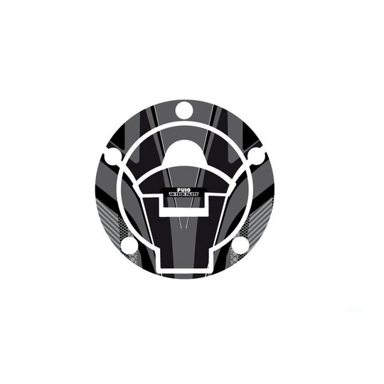 Ochranné nálepky na viečko nádrže PUIG RADIKAL 8281U sivá