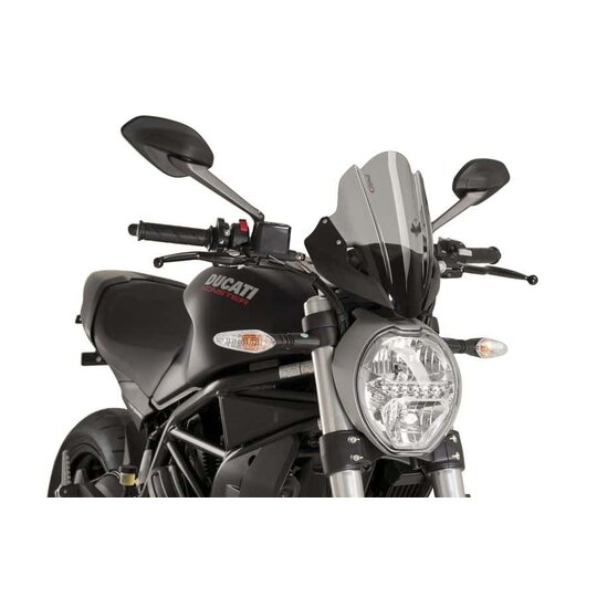 Plexi na motorku PUIG NEW. GEN TOURING 8900F tmavá dymová