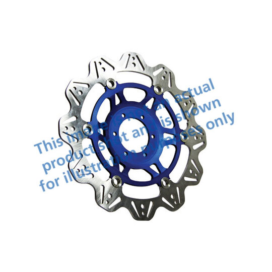 Brzdový kotúč EBC VR621BLU modrá