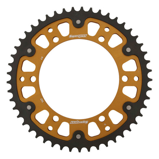 Reťazová rozeta SUPERSPROX STEALTH RST-502:49-GLD zlatá 49T, 530