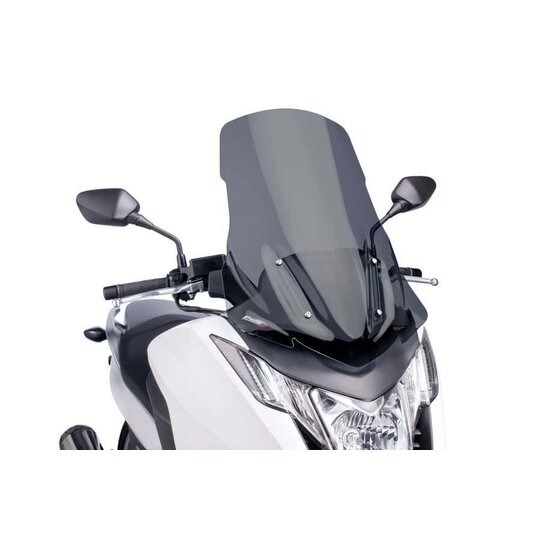 Plexi na motorku PUIG V-TECH LINE TOURING 6035F tmavá dymová