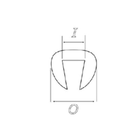 Lemovanie okrajov PUIG 0900H dymové nt:((O x I: 6,2 x 2,6 ))