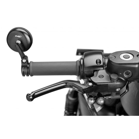Páčka brzdy bez adaptéra PUIG HERITAGE 9995N rozložiteľné čierna