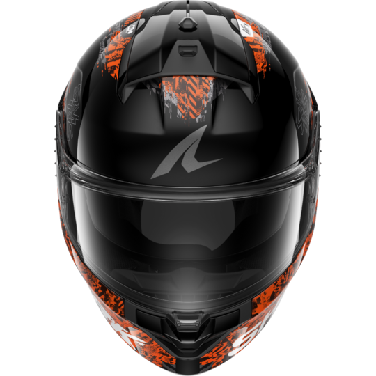 Shark prilba ridill 2 - speed-vib / kao - 3_RIDILL2_SPEED-VIB_KWO_front_GLOSSY_HE1115KWO (Large)