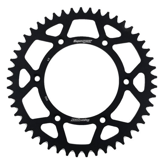 Rozeta  -hliník SUPERSPROX RAL-990:49-BLK čierna 49T, 520