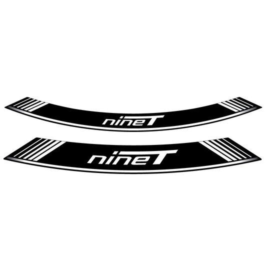 Linka na ráfik PUIG R NINE T 9133B biela linky na ráfik - sada 8ks