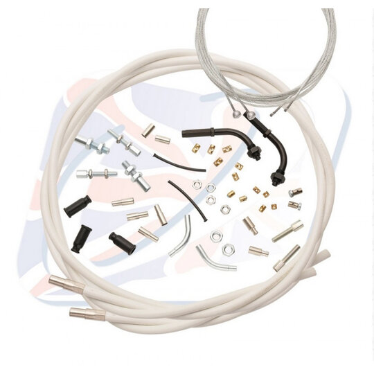 Univerzálne plynové  lanko Venhill U01-4-888/A-WT Pre 888 biela