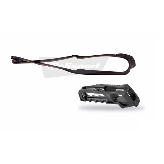 Chain Guide/Slider KIT POLISPORT 90624 čierna