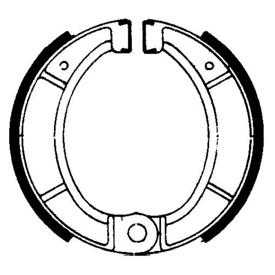 Brzdové čeľuste FERODO 225129106