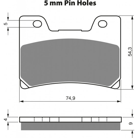 Brzdové obloženie GOLDFREN 028 AD  STREET