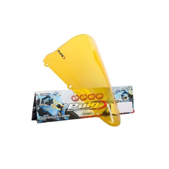Plexi štít PUIG RACING 4637G žltá