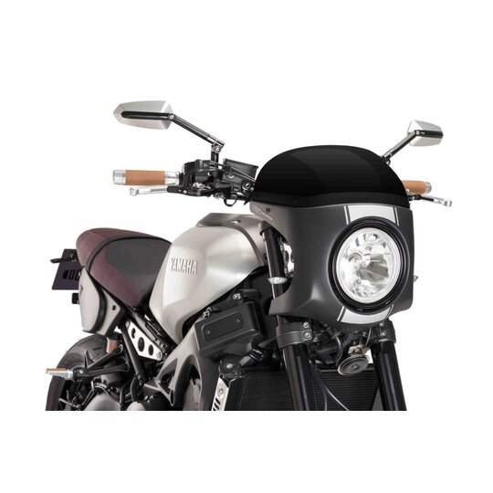 Plexi na motorku PUIG SEMI-FAIRING 9554N matná čierna čierna