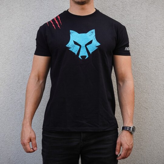 Moteam tričko - 2025 / black-cyan - 25_black_cyan (1) (Medium)