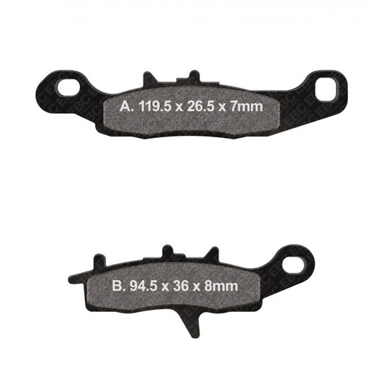 Brzdové obloženie EBC FA342R