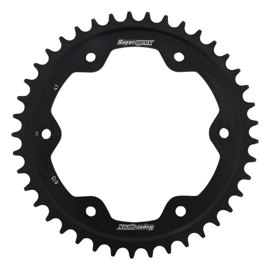 Reťazová rozeta SUPERSPROX RFE-613:41-BLK čierna 41T, 525