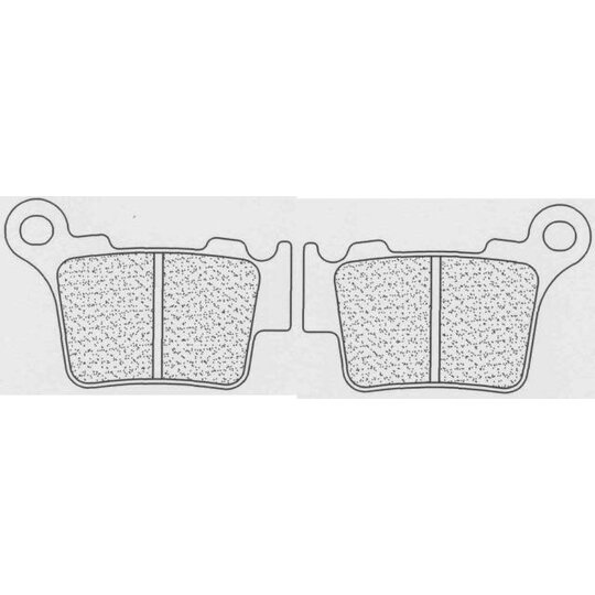 Brzdové obloženie CL BRAKES 1108 RX3