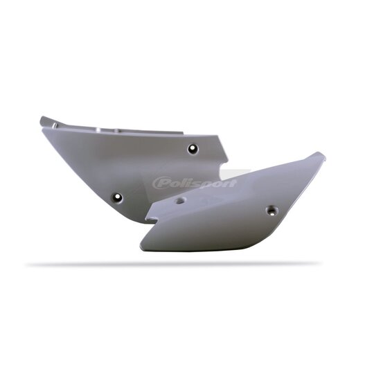 Bočné číslové tabuľky POLISPORT (pár) biela