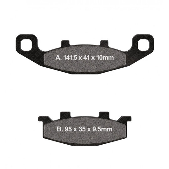Brzdové obloženie EBC FA129R
