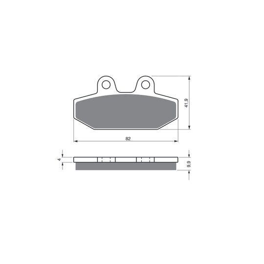 Brzdové obloženie GOLDFREN 395 AD