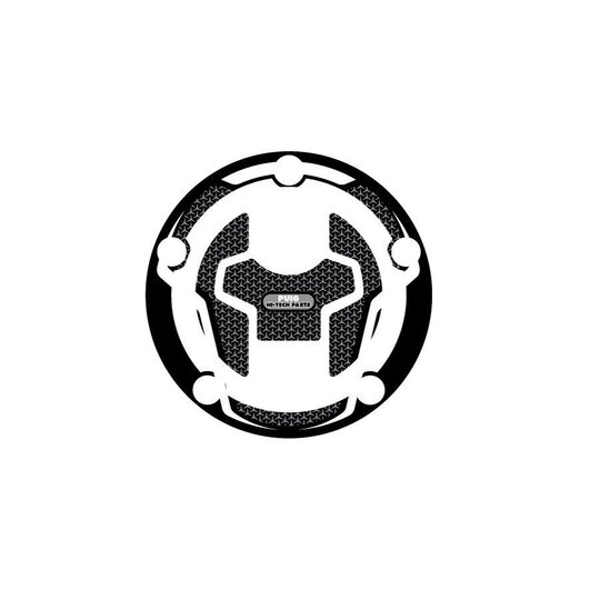 Ochranné nálepky na viečko nádrže PUIG NAKED 9964U sivá