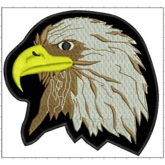 Nášivka orol hlava M53