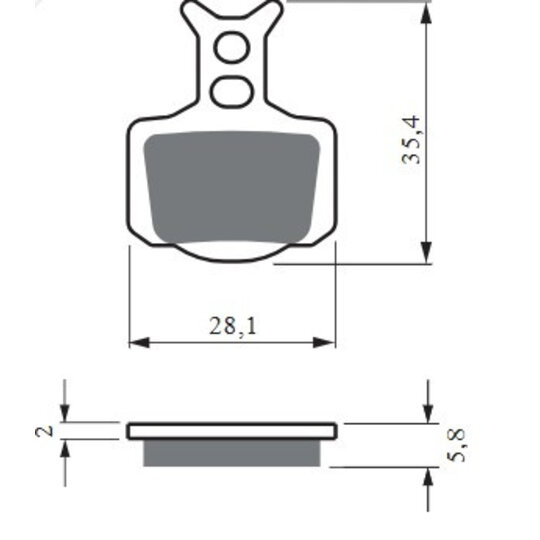 Brzdové obloženie GOLDFREN 439 S3
