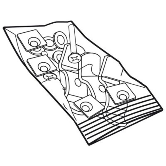 Sada skrutiek SHAD S1Q8BOR pre  ATV110/ATV80/ATV40