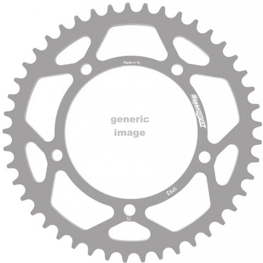 Rozeta  -hliník SUPERSPROX RAL-1793:42-BLK čierna 42T, 520