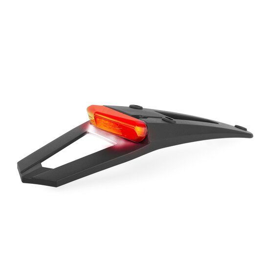 Koncové svetlo a zadný  blatník POLISPORT RSP LED 3.0 8571100001 červené svetlo čierna