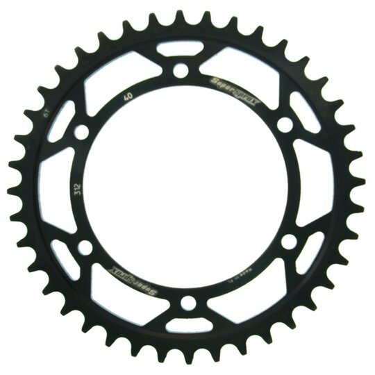 Reťazová rozeta SUPERSPROX RFE-312:40-BLK čierna 40T, 525