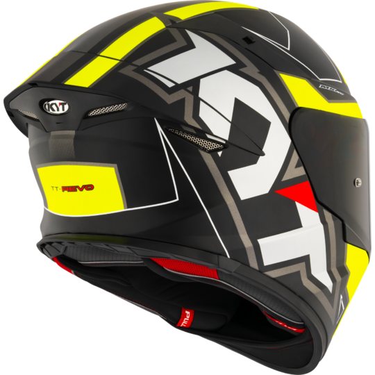 Kyt prilba tt-revo - electron / yellow - Y6TR0007-KYT TT-REVO ELECTRON MATT BLACK YLW (7)