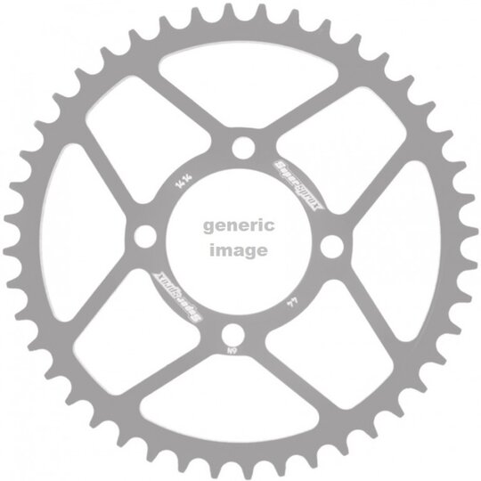 Reťazová rozeta SUPERSPROX RFE-1414:43-BLK čierna 43T, 520