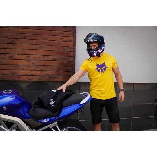 Moteam tričko - 2025 / yellow-purple - 25_yellow_purple (14) (Medium)