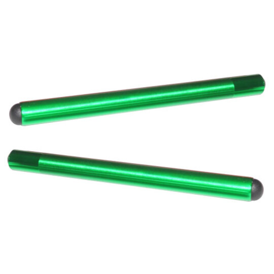 Clip-ons ACCOSSATO aluminium, 280mm without caps, Green